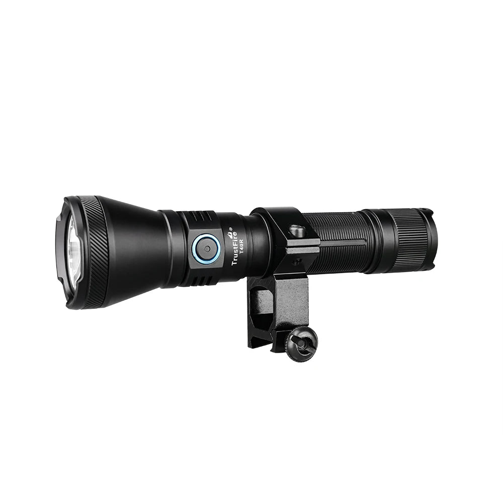 TrustFire T40R Tactical 1800 Lumens Rechargeable Flashlight