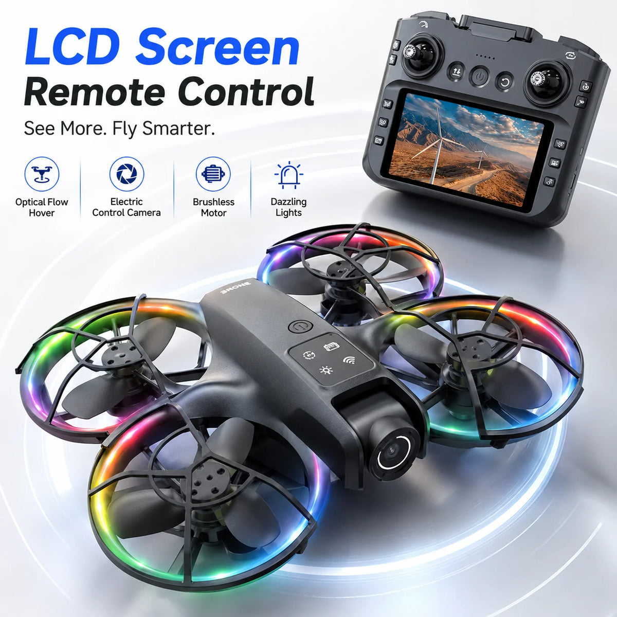 ZNLYRION K200MAX Mini Drone With Adjustable Camera And Brushless Motor