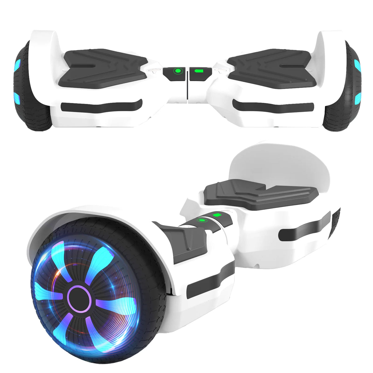 Simate All Terrain Self Balancing Electric Scooter With Bluetooth