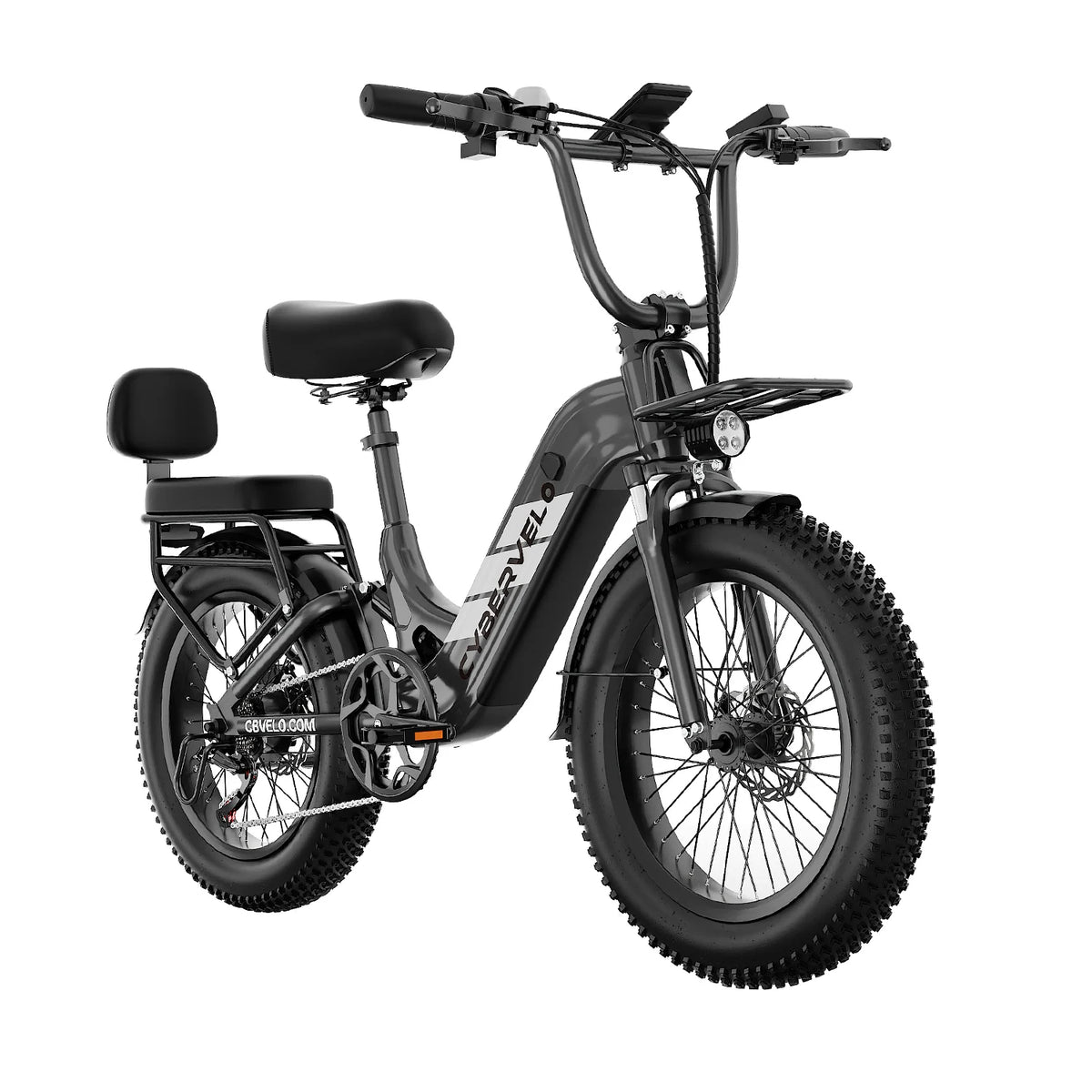CyberVelo Adult Step Thru Electric Bike 1500W 20Ah Battery