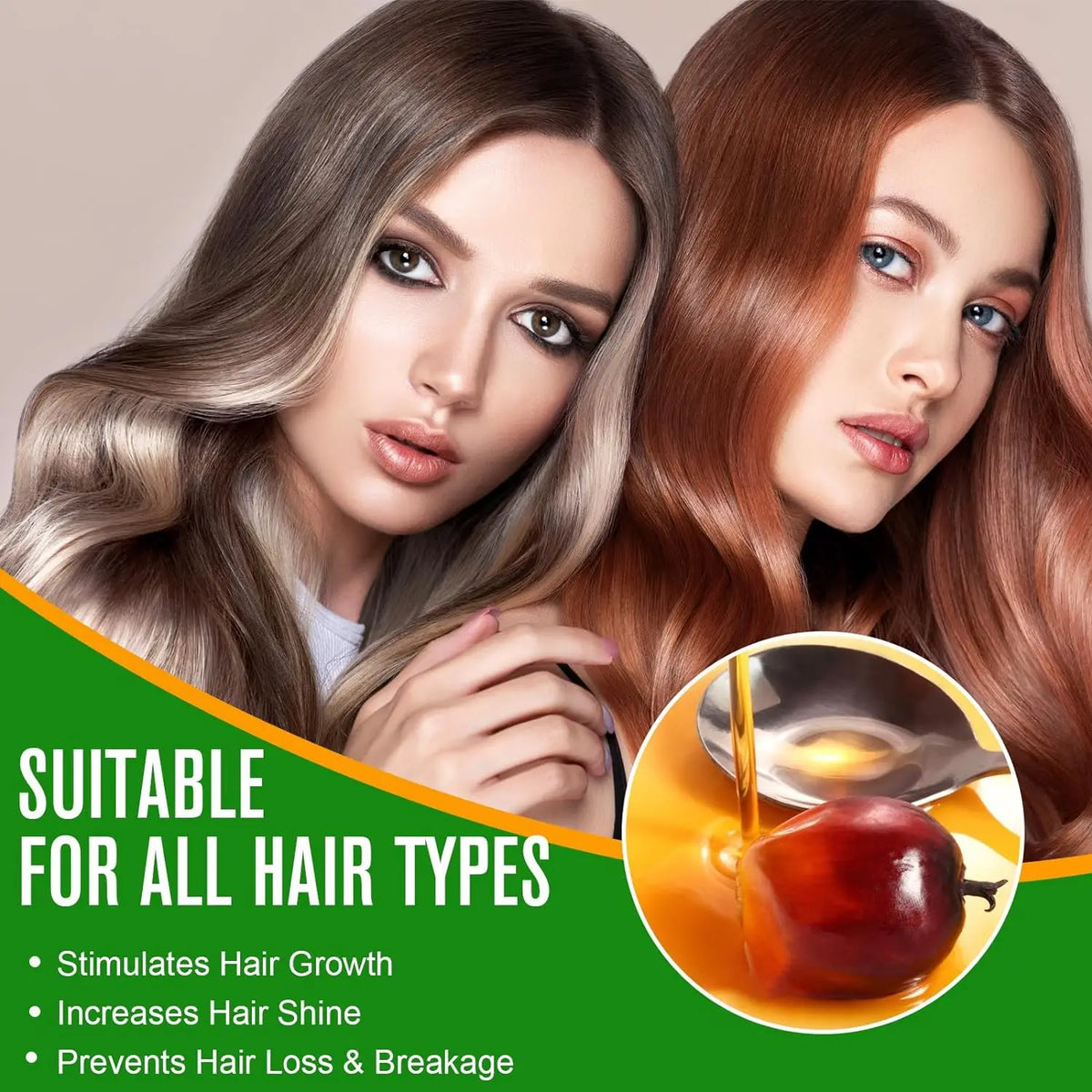 Amococo Rosemary Batana Hair Oil Duo For Dry Frizzy Hair