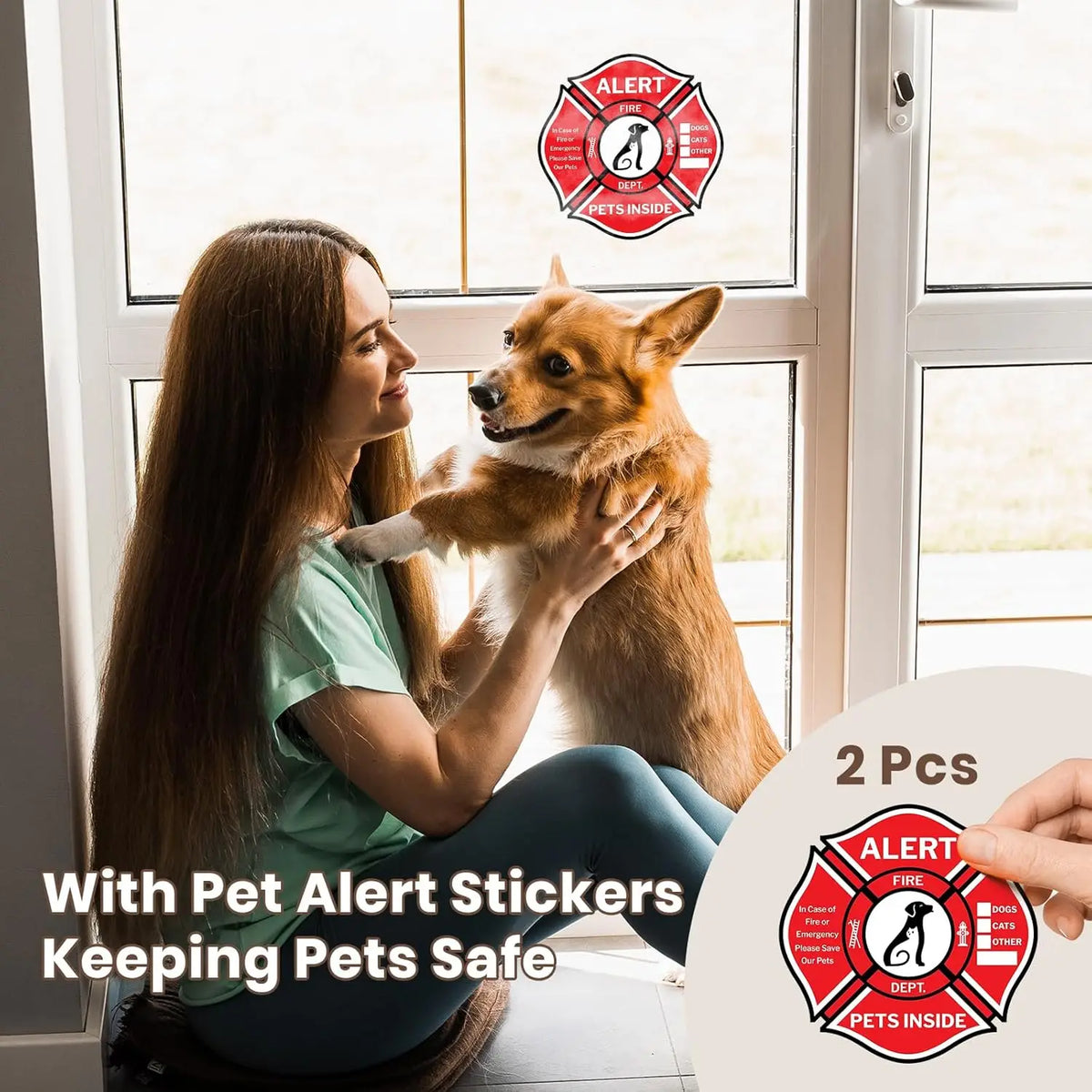 Petcoming Plastic Frame Dog Door With Insulated Magnetic Flaps For Walls