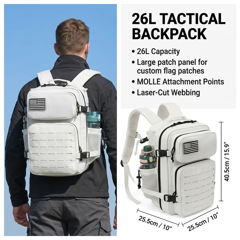 Refire Gear Tactical Hunting Backpack Featuring Dual Cup Holders