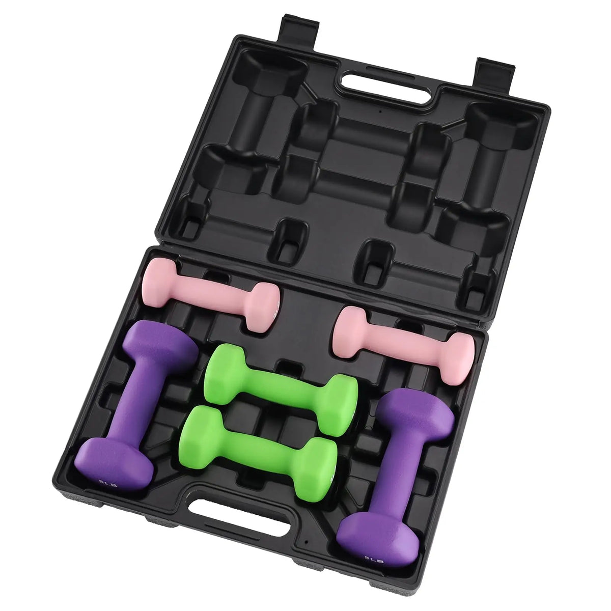 Neoprene Dumbbell Set For Home Gym Strength Training Free Weights