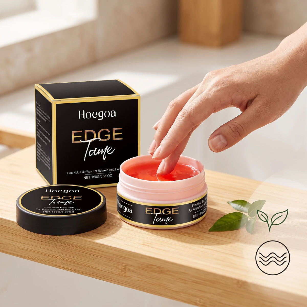 Hoegoa Anti Frizz Hair Styling Cream With Lasting Hold