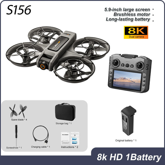ZNLYRION 8K Dual Camera RC Drone Featuring Obstacle Avoidance