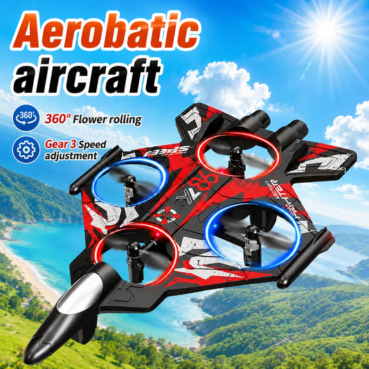 ZNLYRION RC Quadcopter Drone With 480P Camera And Screen Remote