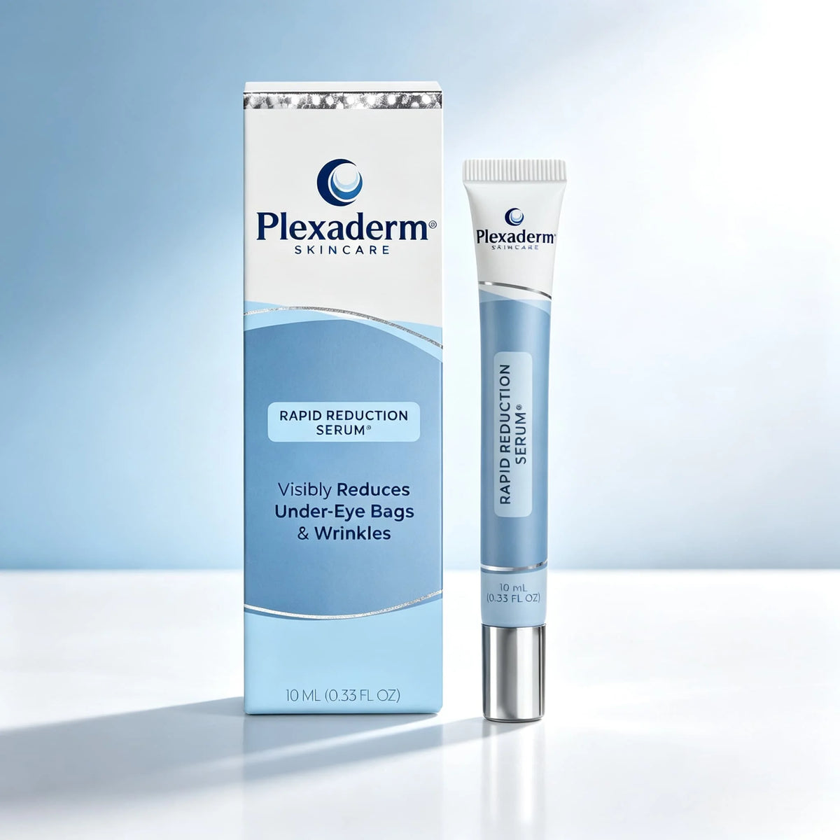Plexaderm Rapid Reduction Eye Serum Reduces Under Eye Bags Puffiness