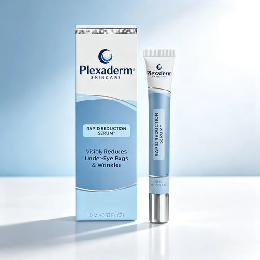 Plexaderm Rapid Reduction Eye Serum Reduces Under Eye Bags Puffiness