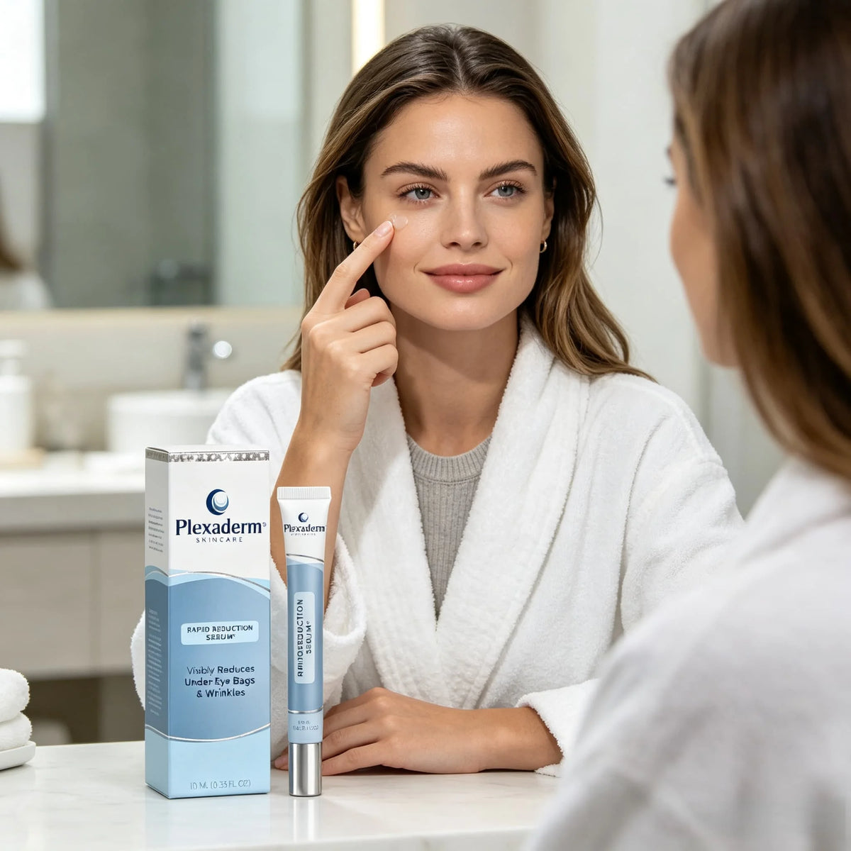 Plexaderm Rapid Reduction Eye Serum Reduces Under Eye Bags Puffiness