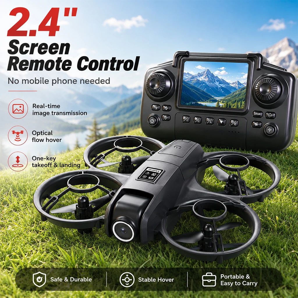 ZNLYRION Mini Protective Drone With Dual Camera And Optical Flow