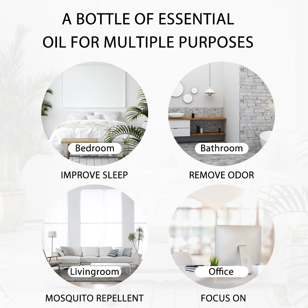 Phatoil Pure Natural Essential Oil For Humidifier And Diffusers