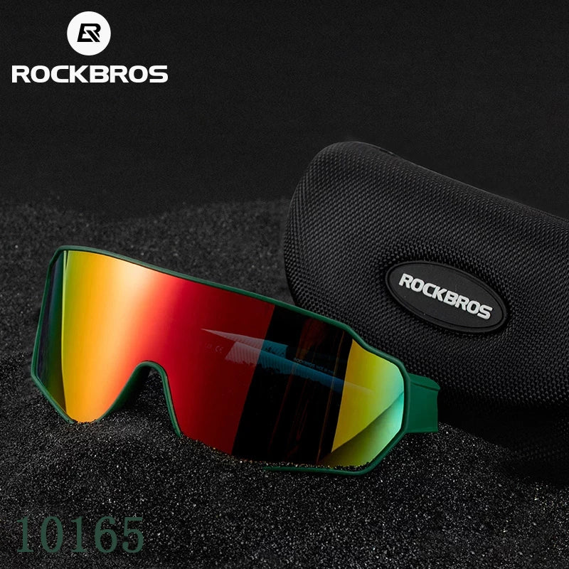 Rockbros Polarized Cycling Sunglasses UV400 Outdoor Sport Eye Protection