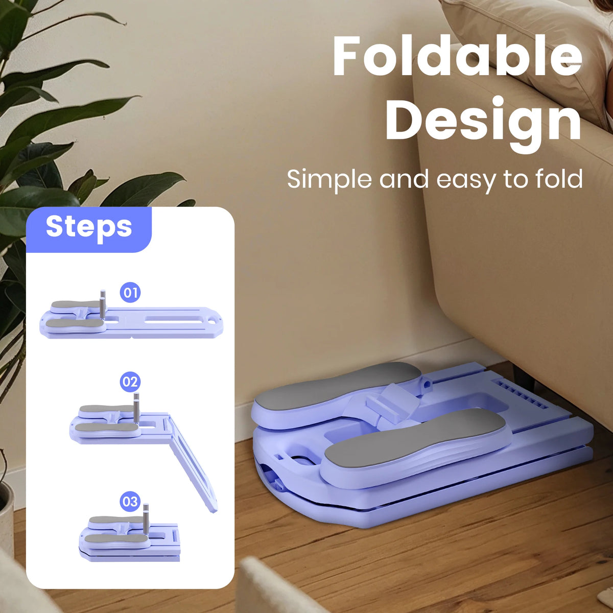 Multifunctional Foldable Pilates Ab Board Core Trainer