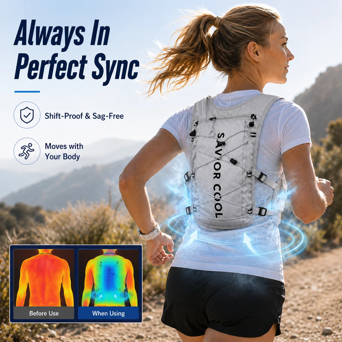 Advanced Tactical Cooling Vest With Refrigeration And Water Bladder