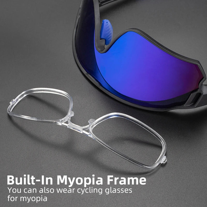 Rockbros Polarized Cycling Glasses Ultralight UV400 Sport Sunglasses