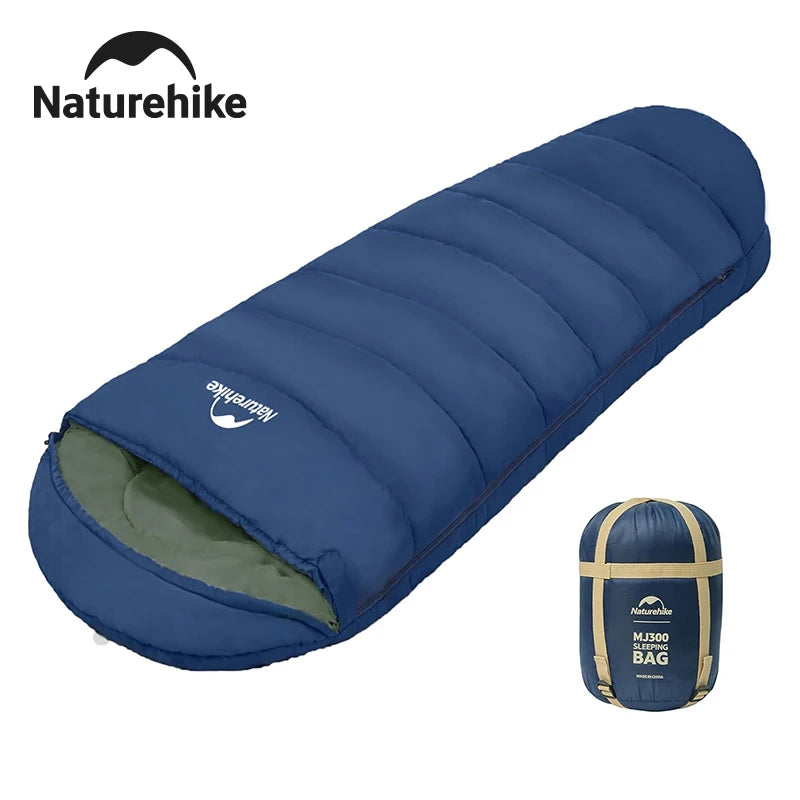 Naturehike Adult Mummy Sleeping Bag Winter Camping Warm Poly Filled
