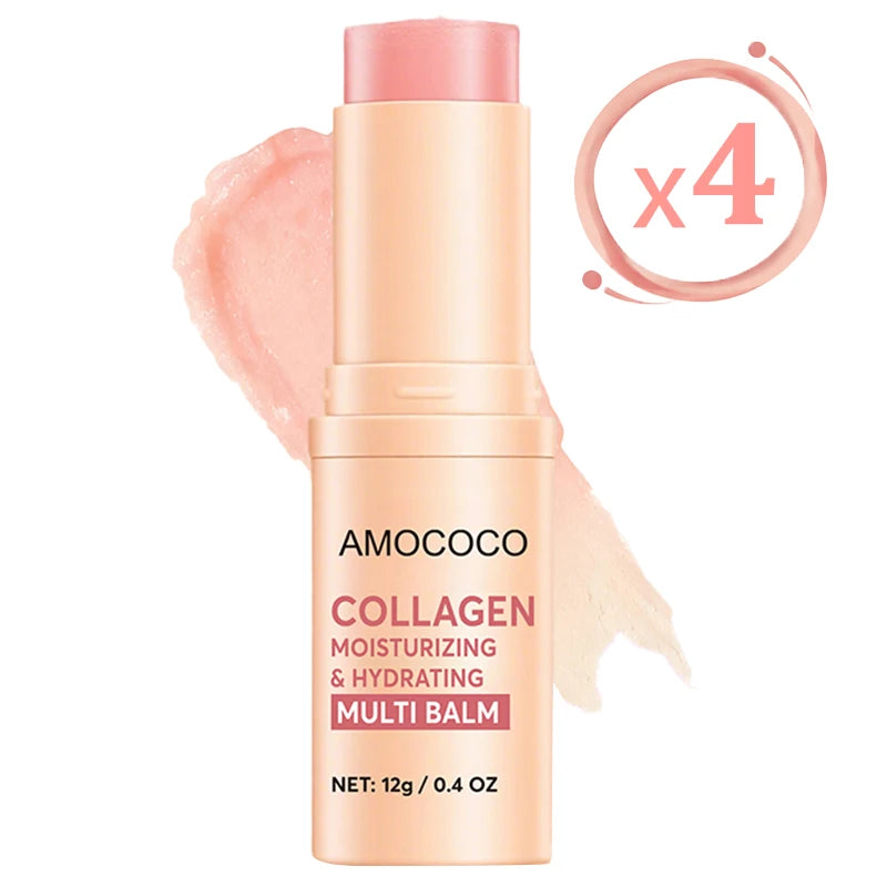Amococo Collagen Moisturizing Balm Stick For Face And Body