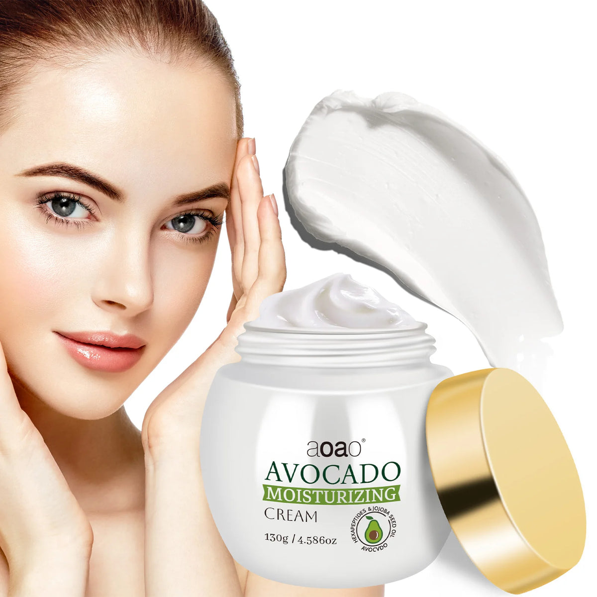 Aoao Avocado Cream With Niacinamide And Vitamin E Firming Moisturizer