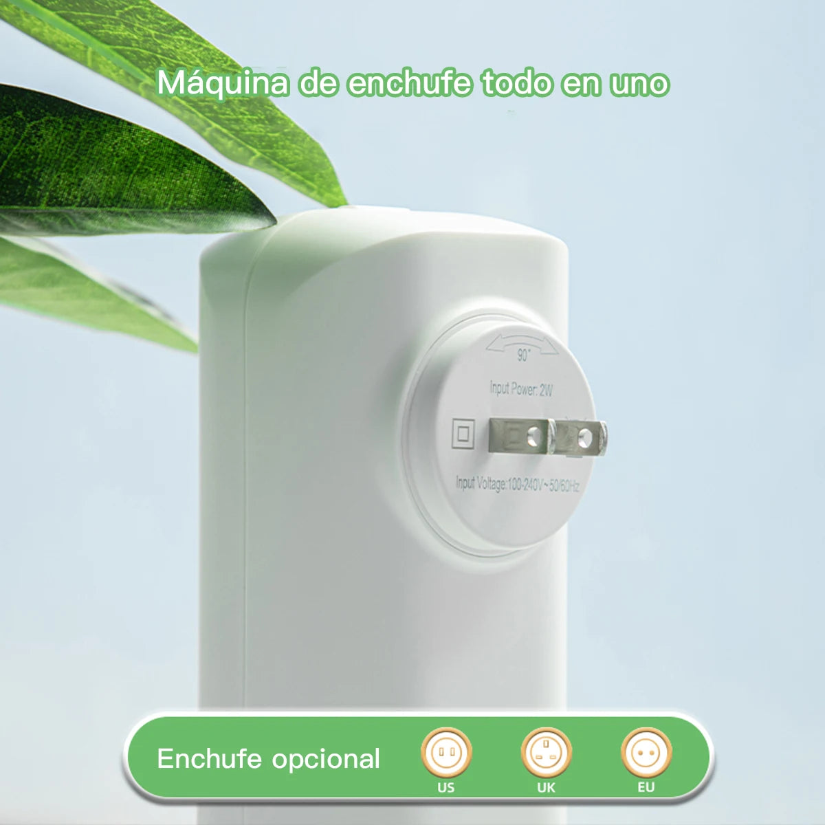 NAMSTE Portable Waterless Oil Diffuser Bluetooth Control Scent Air Machine Fragrance Scent Diffuser Plug-in Wall for Home Office