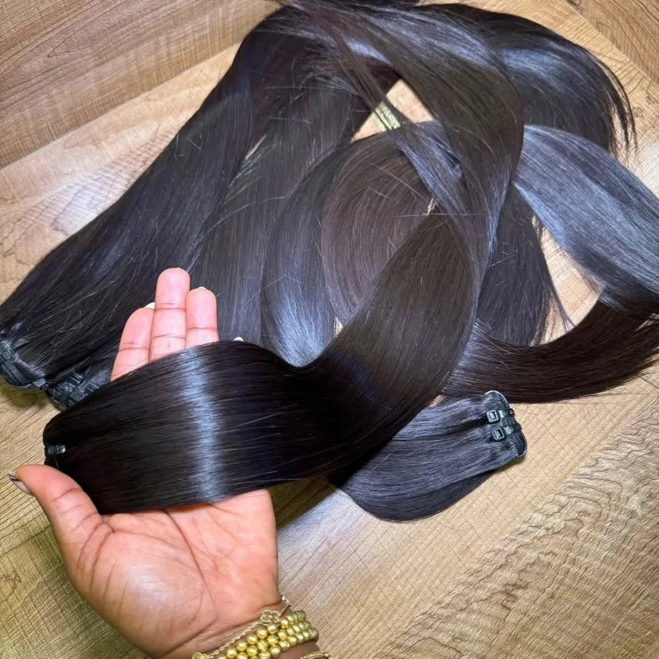 Smilegirl Remy Brazilian Human Hair Extensions Bundles