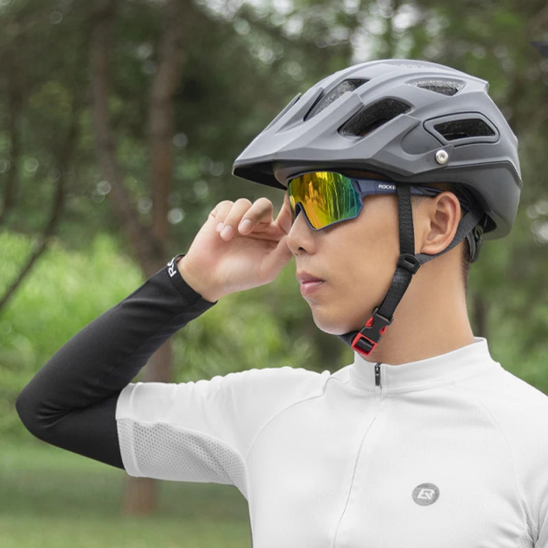 Rockbros Polarized Cycling Glasses Ultralight UV400 Sport Sunglasses