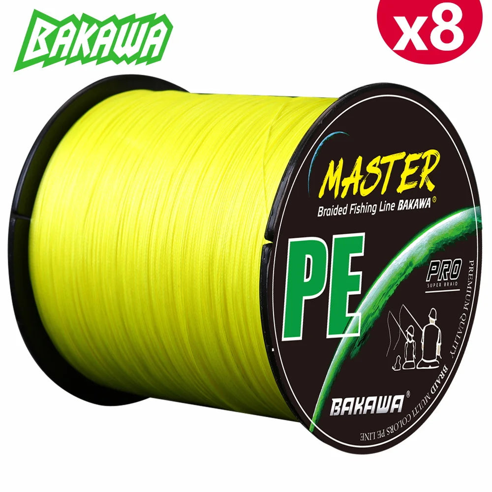 Bakawa Multifilament Braided Fishing Line For Sea And River