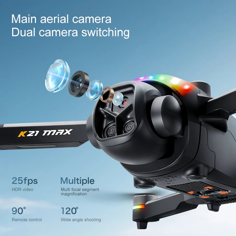 ZNLYRION Dual Camera RC Drone With Gesture Control System