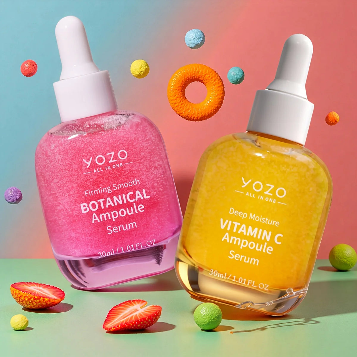 Aoao Vitamin C Retinol Serum Set Anti Aging Hydrating Skincare