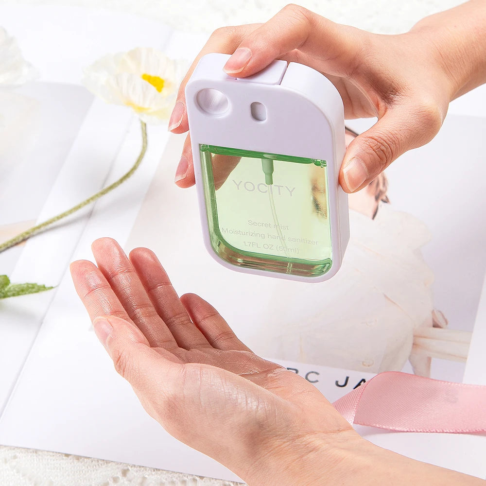 50ml Air Freshener Home Car Fragrance Spray Fresh Air Long-Lasting Fragrance Travel Bathroom Hotel Gifts Hand Sanitizer Bottles