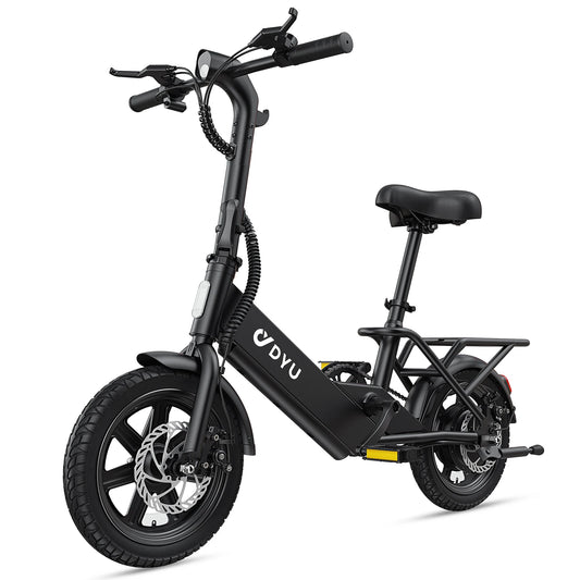 DYU C3 Folding Electric Bike 500W Motor 280WhBattery