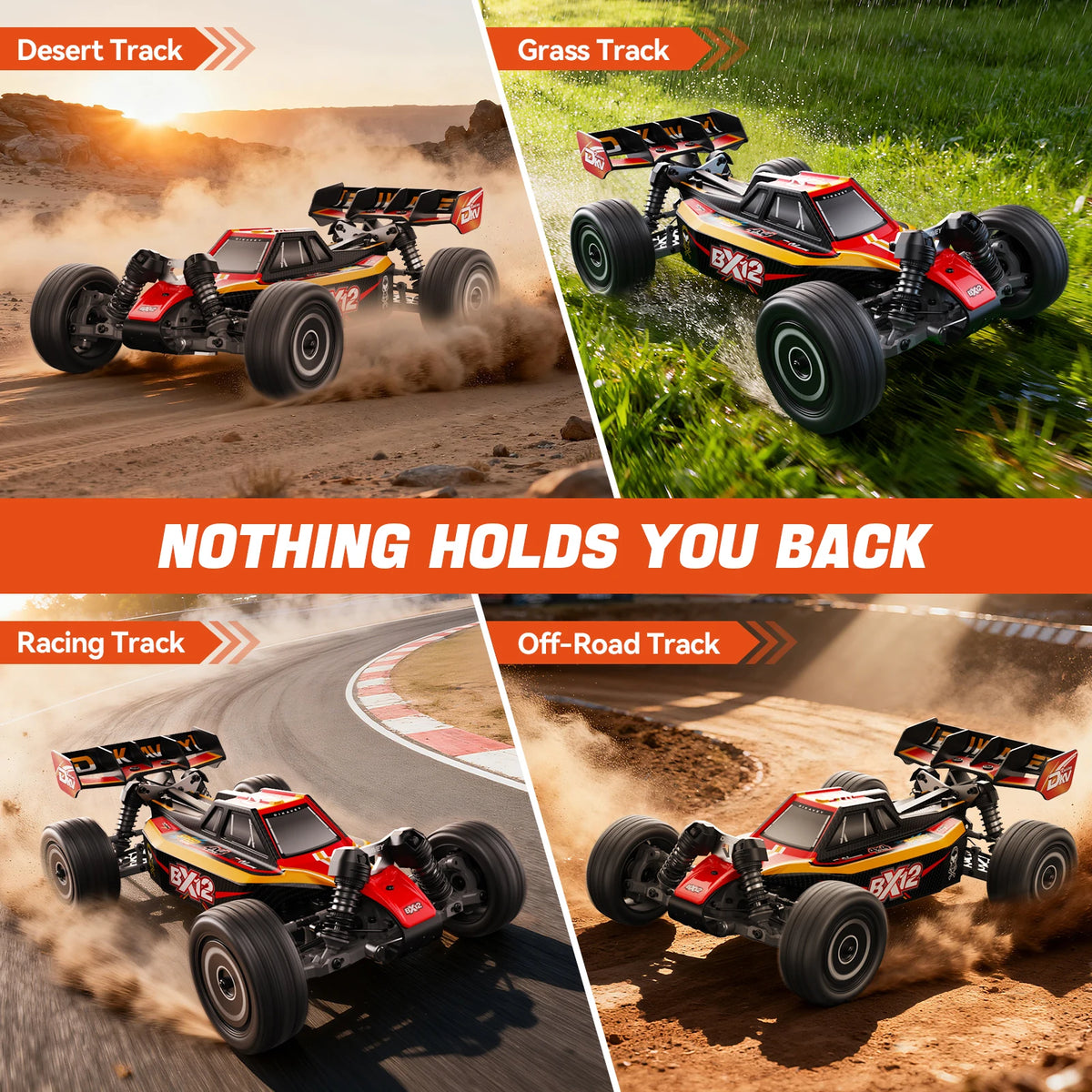 Dikavey Brushless 4X4 High Speed Remote Control Racing Car