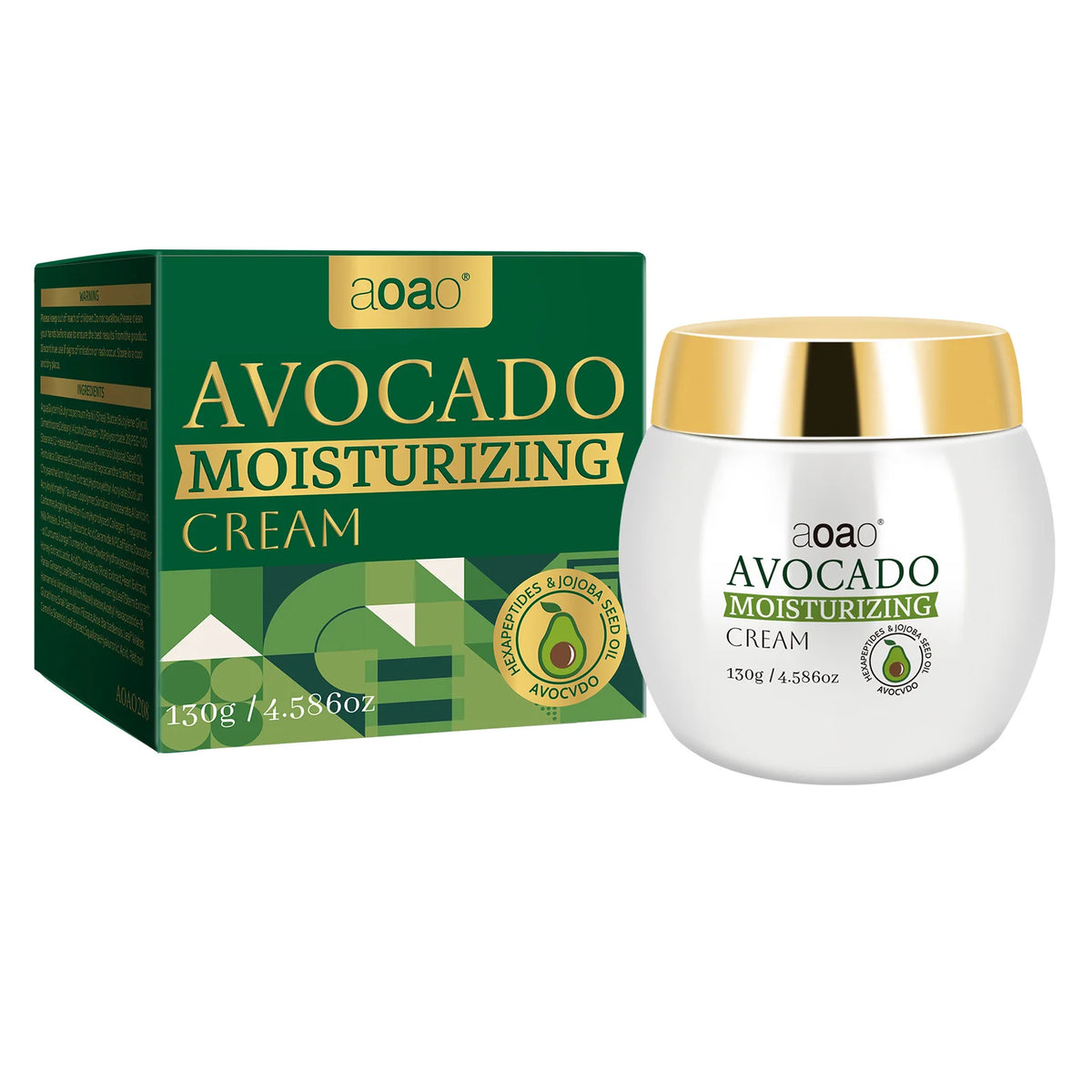 Aoao Avocado Cream With Niacinamide And Vitamin E Firming Moisturizer