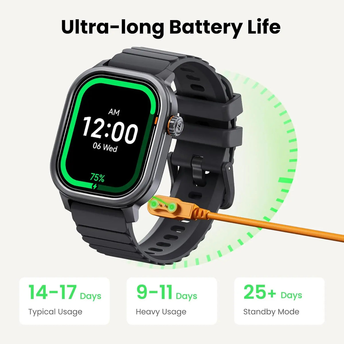 Kospet Pulse Smart Watch Amoled Bluetooth Calling Fitness Tracker
