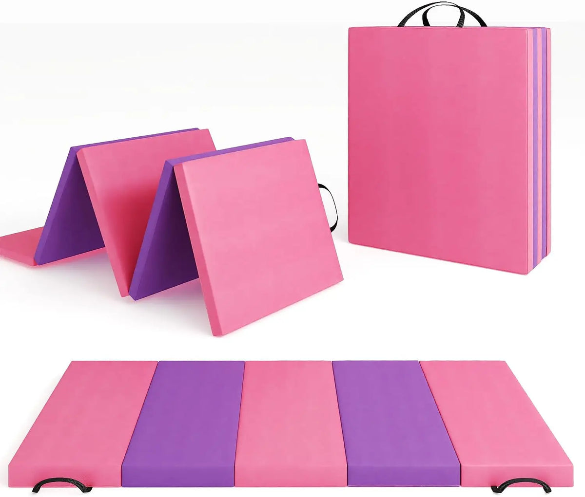 Foldable High Density Foam Exercise Mat For Yoga And Gymnastics