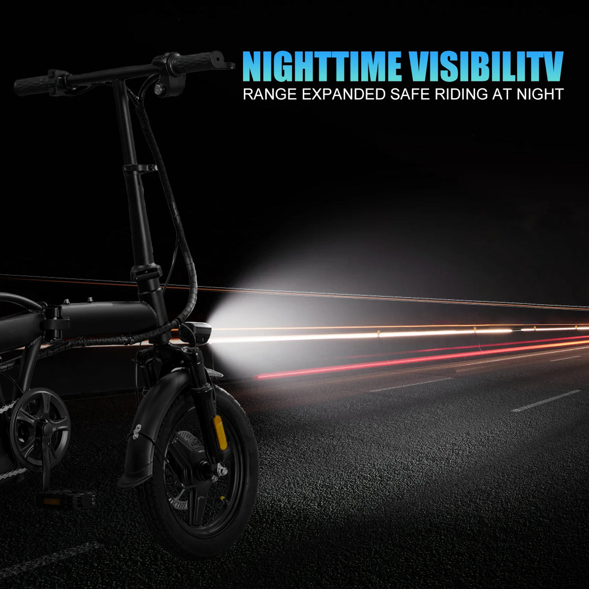 Hezzo T5 Foldable Electric Bike 750W Peak Power Dual Brakes