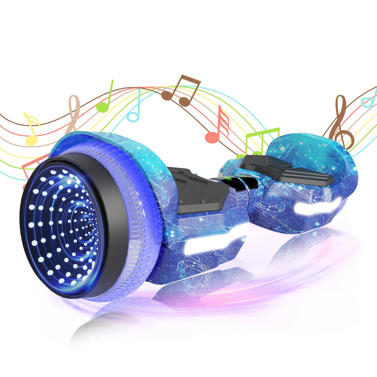 Simate Kids Self Balancing Electric Scooter With Led Wheels