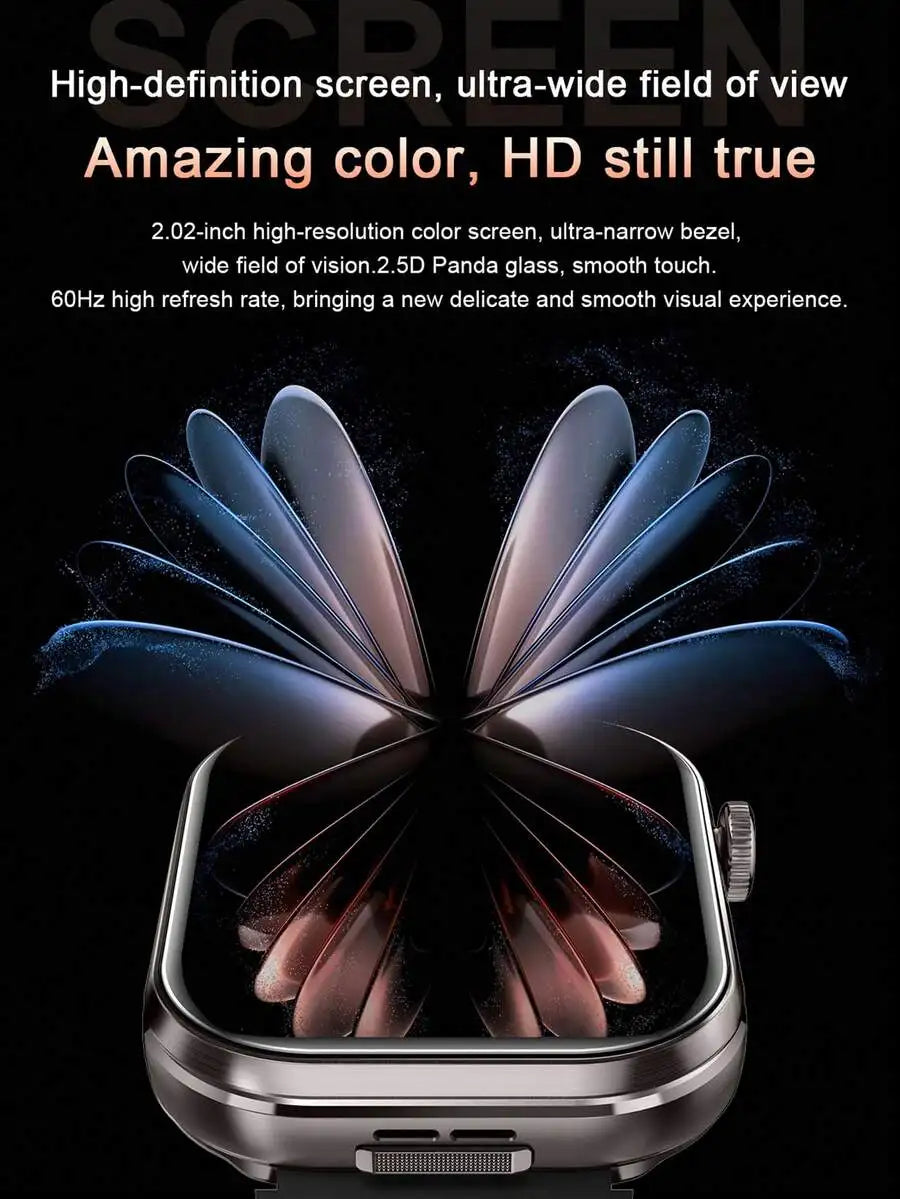 Dual Display Smartwatch With Integrated Earbuds And Camera Mode