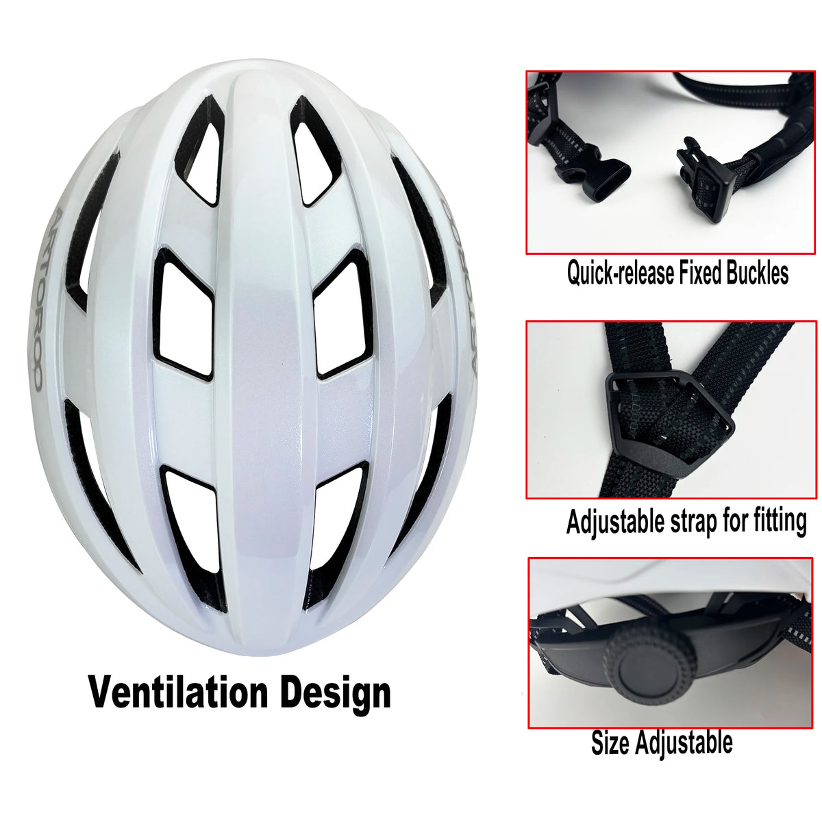 Artaroo Ultralight Ventilated Road Cycling Helmet For Adults