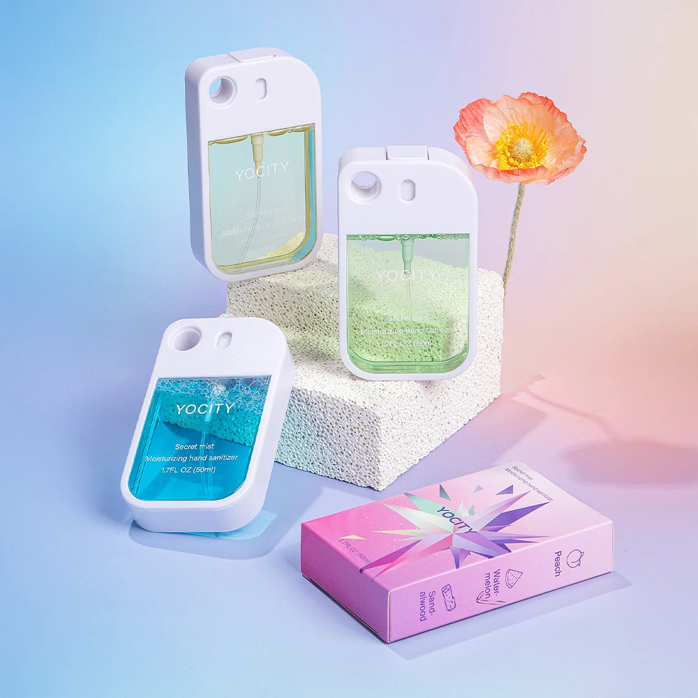 50ml Air Freshener Home Car Fragrance Spray Fresh Air Long-Lasting Fragrance Travel Bathroom Hotel Gifts Hand Sanitizer Bottles