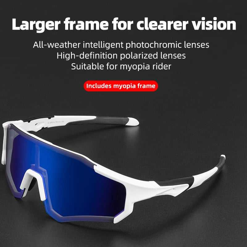 Rockbros Polarized Cycling Sunglasses With Uv400 Protection