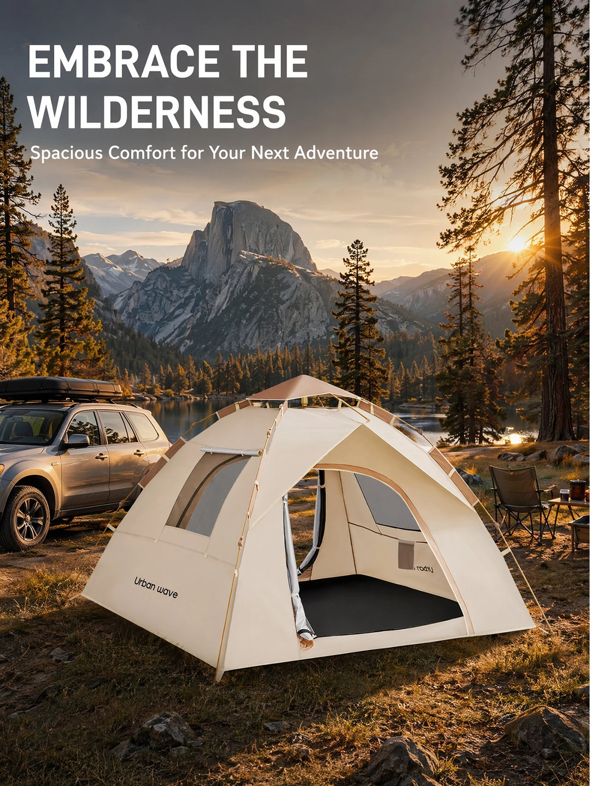 Automatic Pop Up Camping Tent For Family Outdoor Adventures