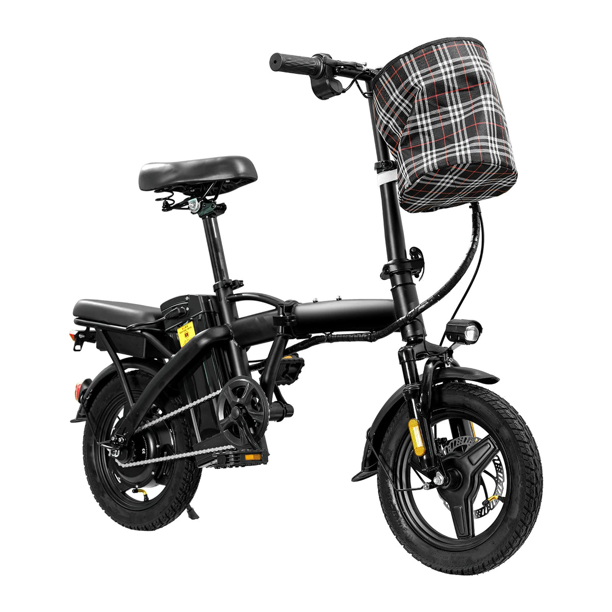 Hezzo T5 Foldable Electric Bike 750W Peak Power Dual Brakes