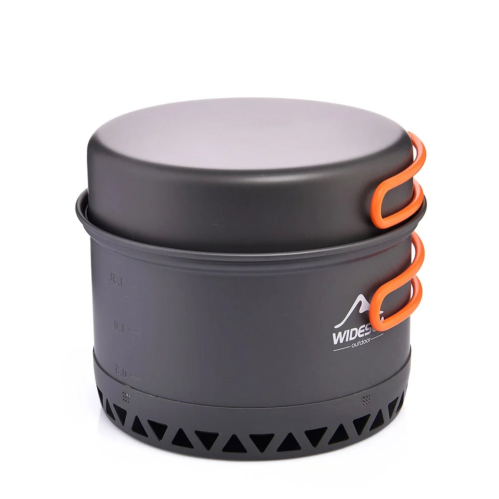 WideSea Outdoor Camping Cookware Set Portable Kitchen Pot Kit