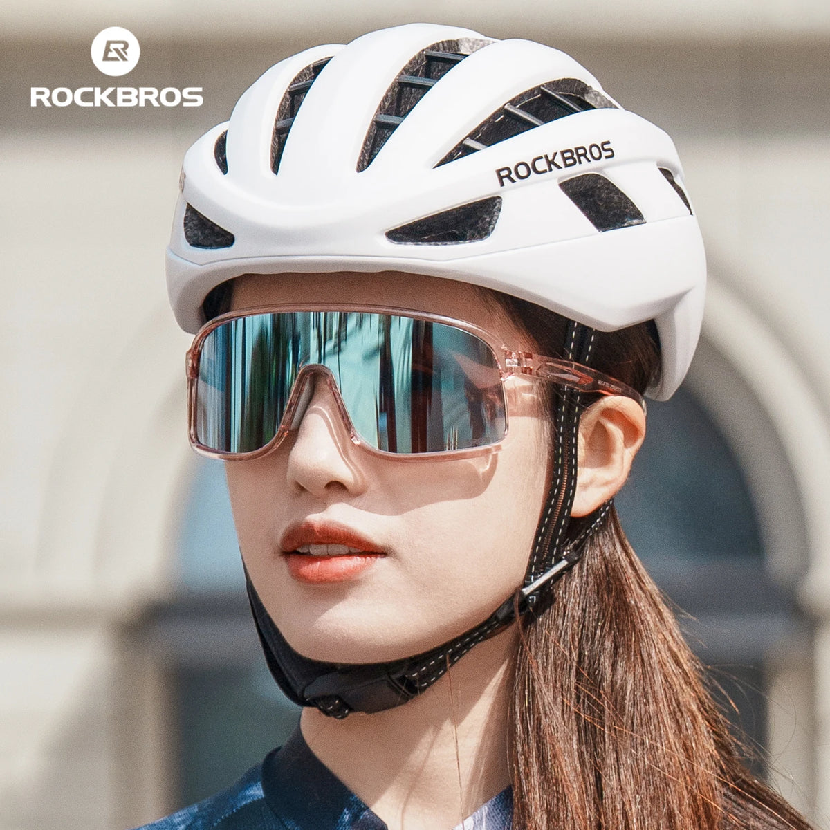 Rockbros Photochromic Cycling Glasses UV400 Protection Outdoor Sports