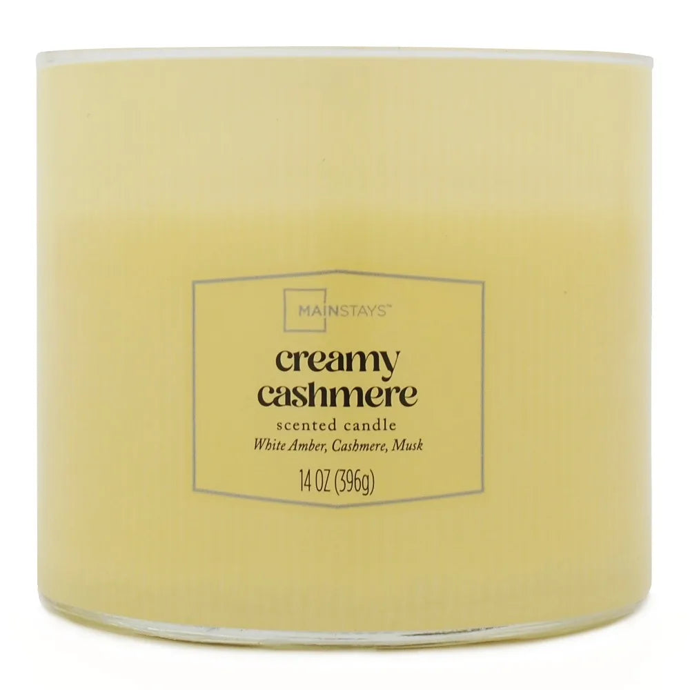 Textured Wrapped Soy Wax Candle With Cashmere Scent And Aromatherapy