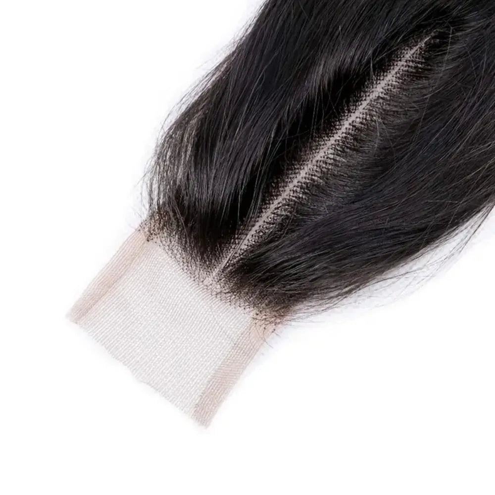 Linhua Straight Lace Closure Human Hair Extensions Brazilian Virgin