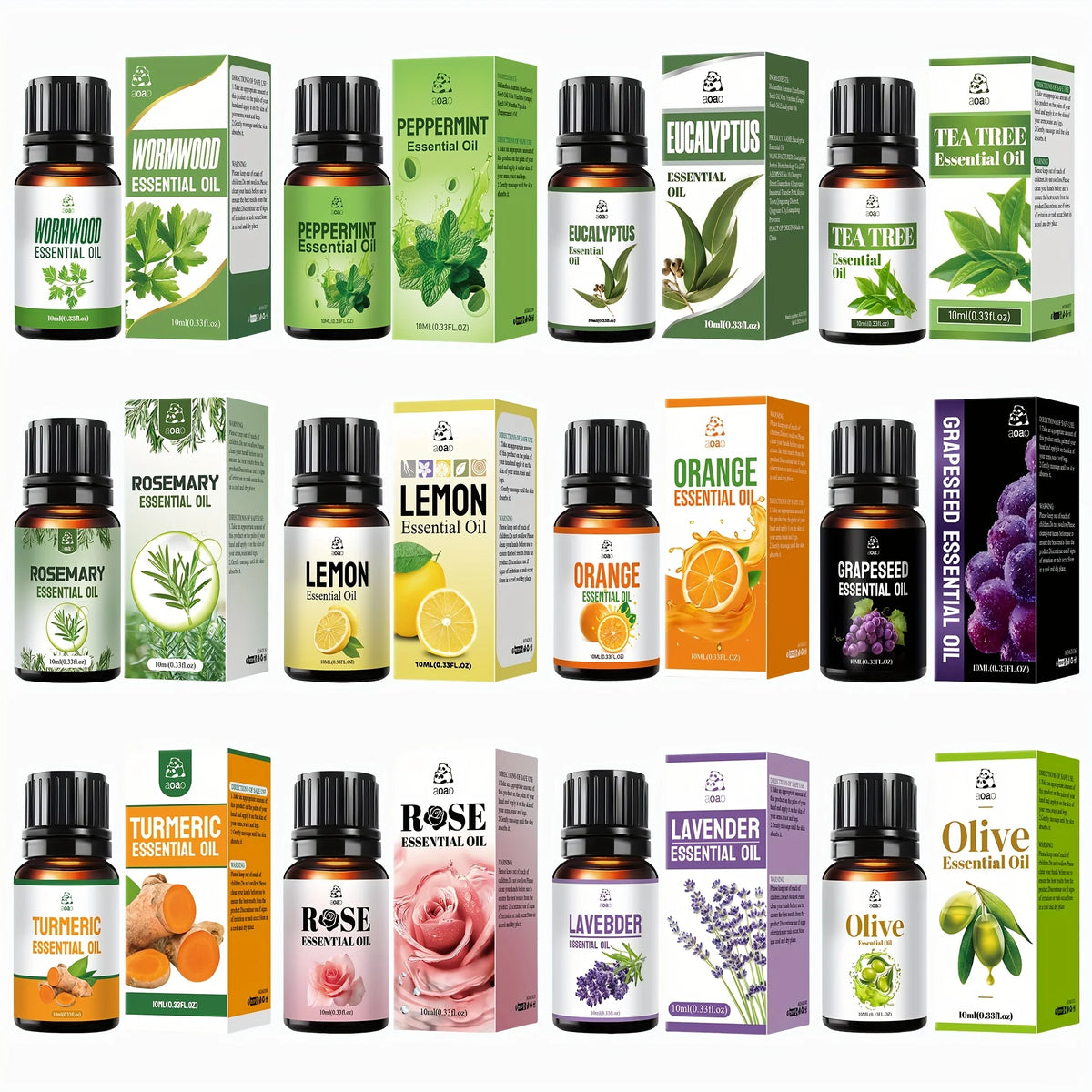 Aoao Skin Care Blend Essential Oil For Facial Massage