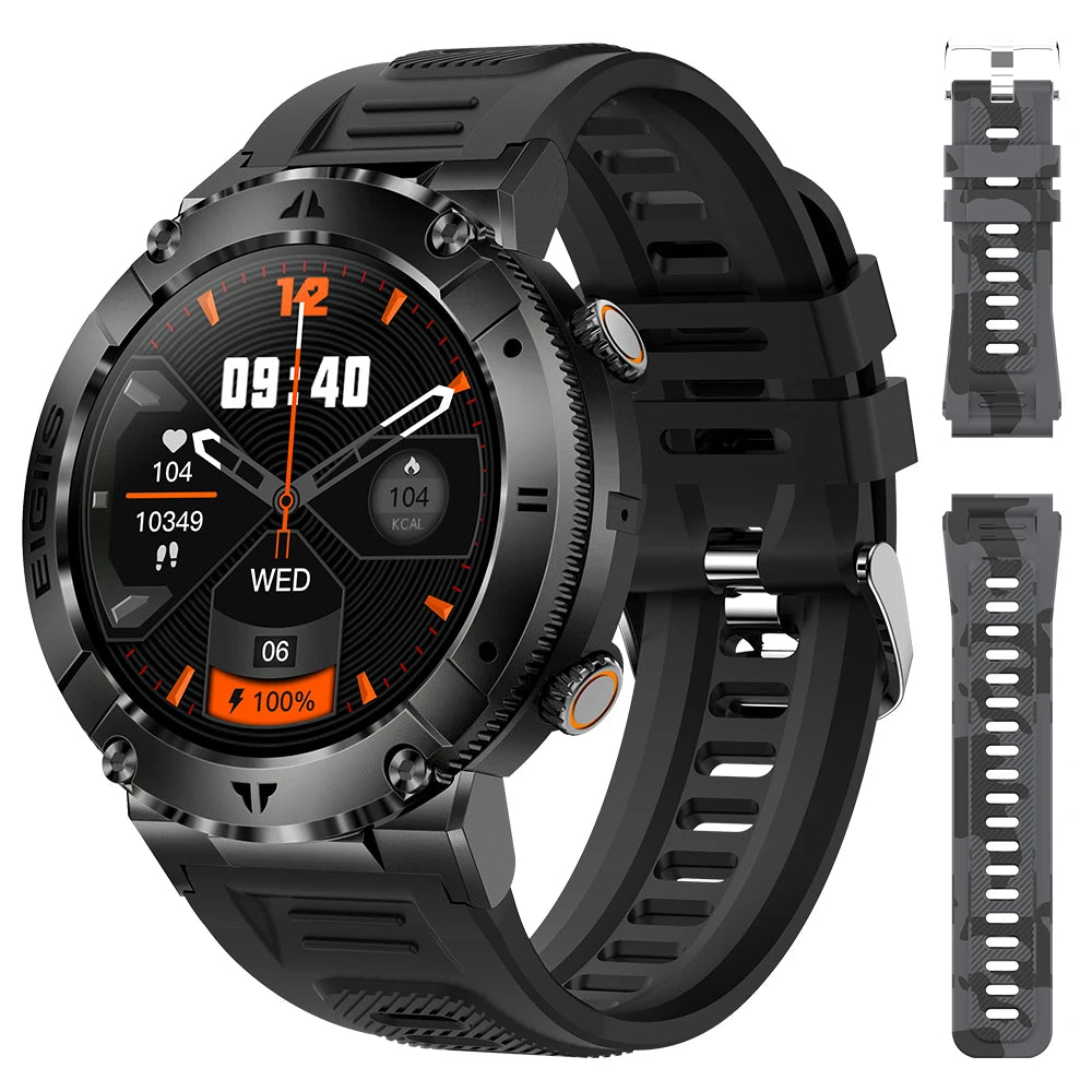 LaNikar Smart Watch With Bluetooth Calling And Blood Pressure Monitor