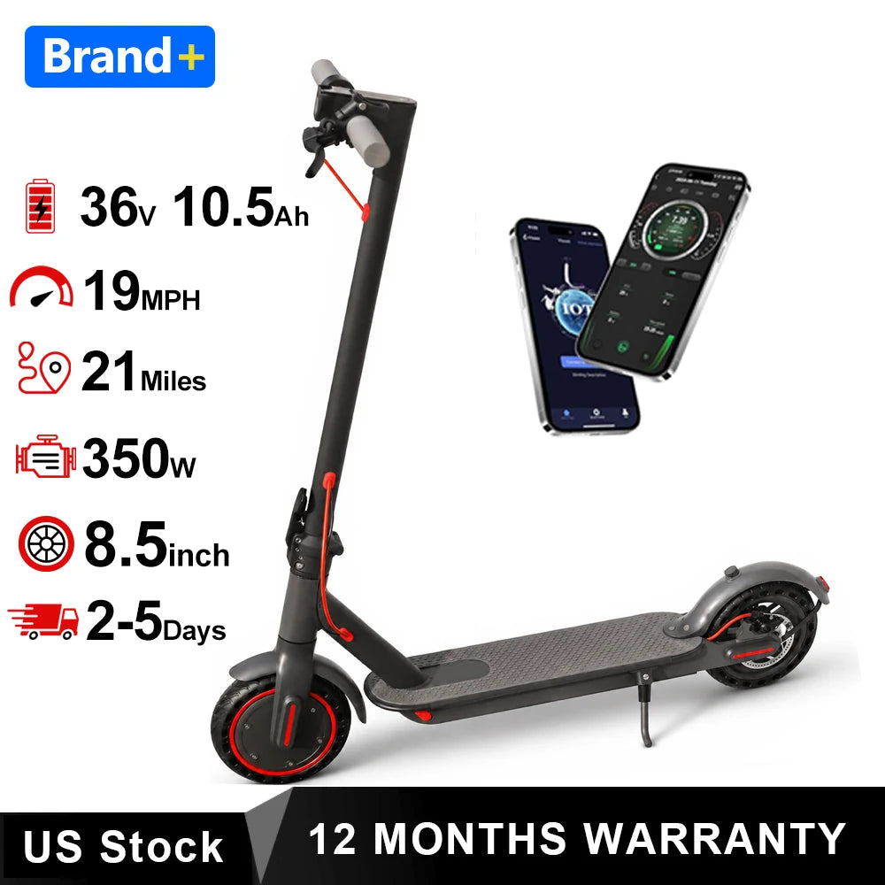AOVOPRO Smart Control Foldable Electric Scooter For Adults
